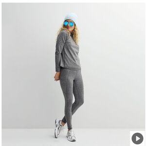 NWT Women's Warm Tek Gear Mock Neck Top Size XL In Mineral Black